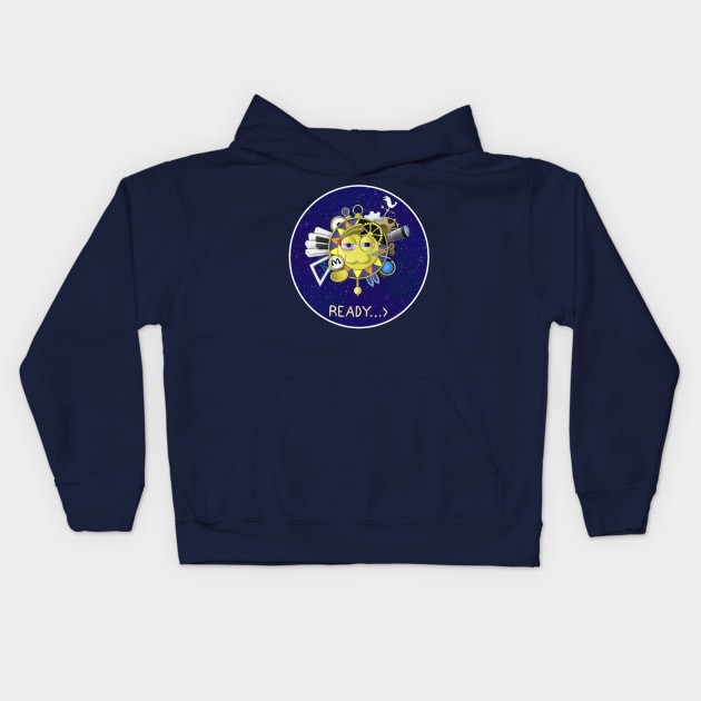 Galactic Nova Kids Hoodie by VibrantEchoes